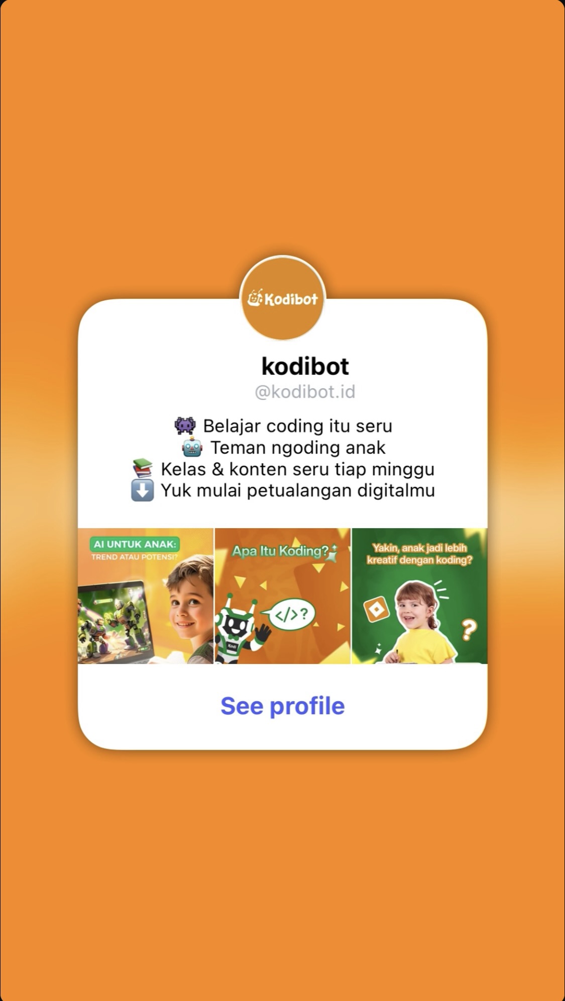 Ikuti Kami di Instagram